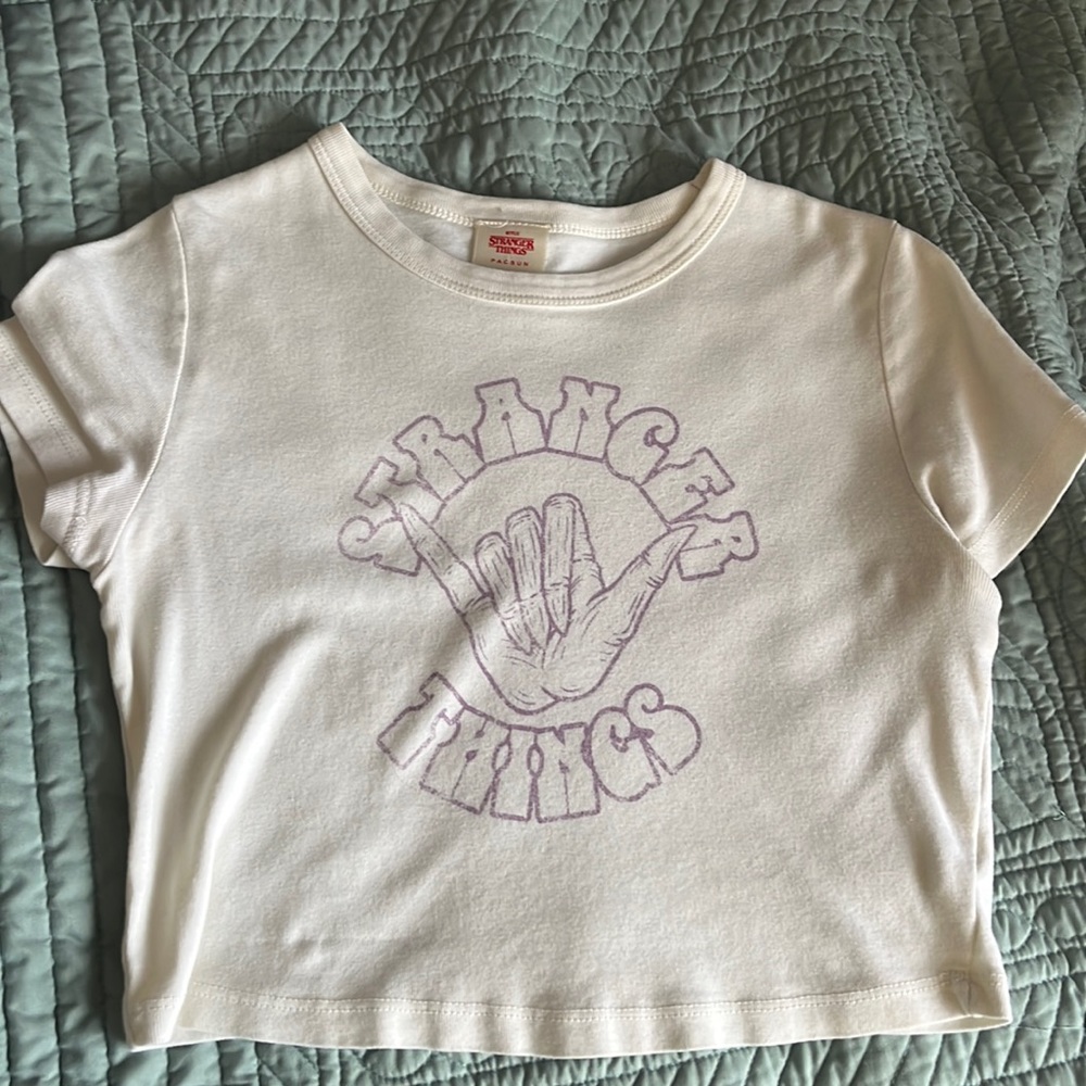PacSun stranger things Baby tee